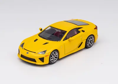 DCT 1:64 2010 Yellow LFA Coupe Hatchback Sports Model Diecast Metal Car • $22.99