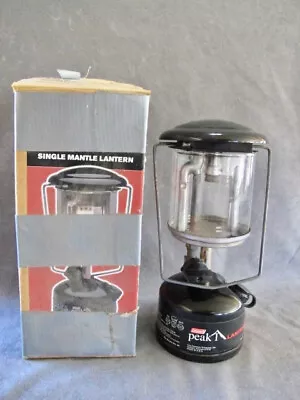 Coleman Peak 1 Single Mantel Lantern-in Box- Vintage- Globe Cracked • $49.95