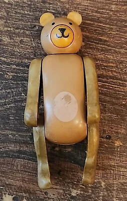 Vintage Fisher Price Little People Brown Circus Bear Circus Train Toy Figure  • $9.99