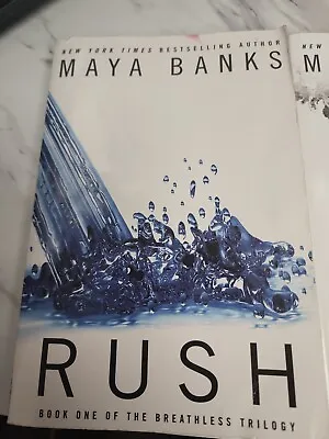 Maya Banks Breathless Complete Trilogy (Rush Fever Burn) Trade Paperback • $19.99