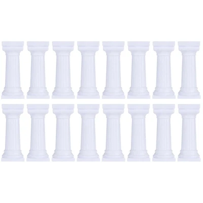 £15.35 • Buy  16 Pcs Roman Pillar Cake Stand Pillars Columns Tier Stacking Kit Display