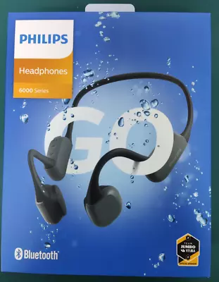 Philips GO Open-Ear Bluetooth Headphones With Lightweight Neckband & Waterproof • $65.99