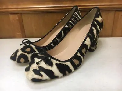 JCrew $298 Sophia Pumps In Calf Hair Sz 7 Heels F7999 Shoes • $99.75