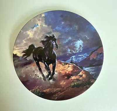 “ THUNDERBOLT ” Wedgewood Limited Edition Horse Plate From The Untamed Spirit. • £6.95