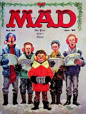 Vtg MAD Magazine Issue No. 52 January 1960 • $15.29