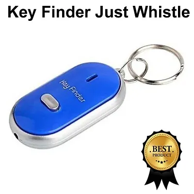 £2.79 • Buy Whistle Key Finder Locator Remote Chain Lost LED Sonic Torch Flashing Beeping UK