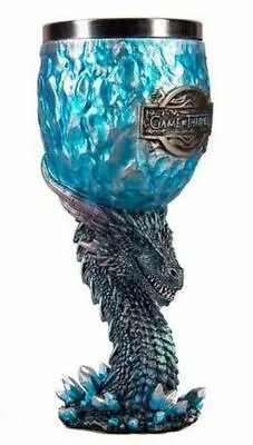 Game Of Throne Legends Mug Vine Glass Goblet Gift Decoration White Walker Steel  • £35.99