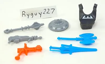 MOTU Weapons Lot Masters Of The Universe Accessories He-Man Guns Parts • $20