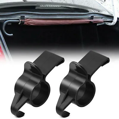 2pcs Universal Car Trunk Umbrella Hook Holder Hanger Clip Fastener Accessories • $8.75