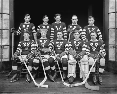 1914 VANCOUVER MILLIONAIRES Photo Vintage Hockey Picture PCHL 8x10 Or 11x14 • $11.95