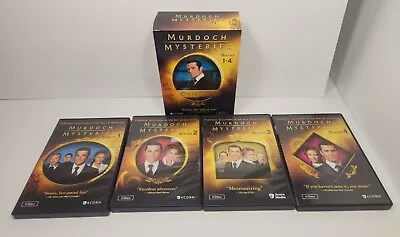 MURDOCH MYSTERIES COLLECTION: SEASONS 1-4 DVD Widescreen NTSC Color Box Set • $24