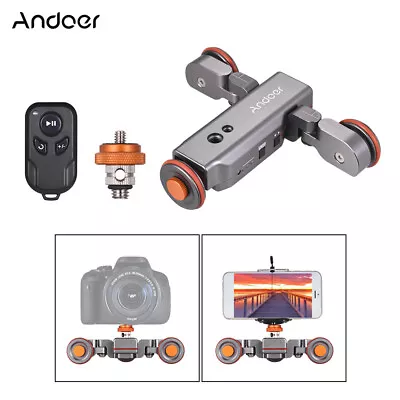 Andoer L4 PRO Wireless Motorized Camera Video Dolly Electric Track Slider AU • $95