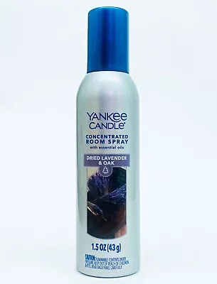 1 Yankee Candle DRIED LAVENDER OAK Room Spray Perfume Mini 1.5 Oz • £10.59