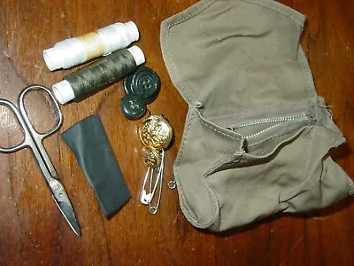 Emergency Survival Vintage Italian Military Surplus Field Sewing Kit NOS • $4.75