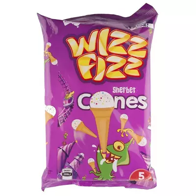 Wizz Fizz Sherbet Cones 5pk • $3.69