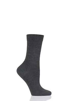 Falke Ladies Soft Merino Wool Socks In Many Colours Sizes 4-5 And 5.5-6.5 1 Pair • £19.99