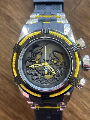 Invicta Bolt Zeus Yellow Koi Fish Near Mint!! RARE!!! • $399.99