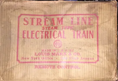 Stream Line Steam Type Electrical Train Marx USA • $75