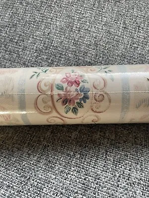 Florianna Clarissa Vintage 80s 90s Wallpaper 10m Roll Cottage Core Homebase • £25