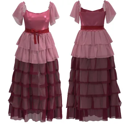 Hermione Granger Pink Ball Gown Dress Cosplay Costume Women Dress • $38.64