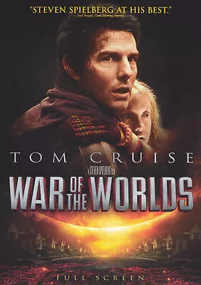 War Of The Worlds (DVD 2005) Amazing Movie Starring Tom Cruise Rated 12 • £0.99