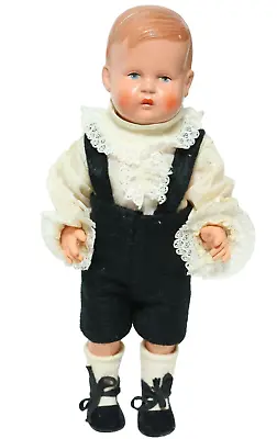 Old Minerva Character Doll Boy Dolls Doll 20cm Baby Charakterpuppe 18/20 • $86.26