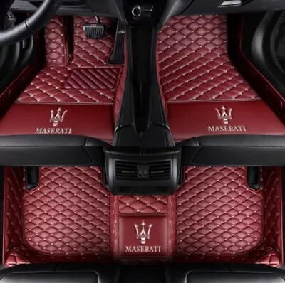 For Maserati All Models Car Floor Mats Luxury Custom Waterproof 3D Auto Carpet • $46