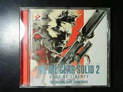 Metal Gear Solid 2 Sons Of Liberty Original Game Soundtrack Konami Rare • $90