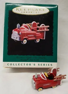 Vintage Hallmark Miniature Ornament Kiddie Car Classics 2 Murray Fire Truck 1996 • $14.99