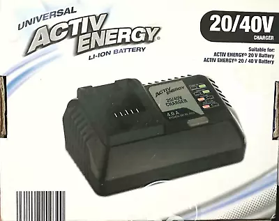 Universal Activ Energy Li-ion Battery Charger 20/40v Brand New UK Stock • £27.95