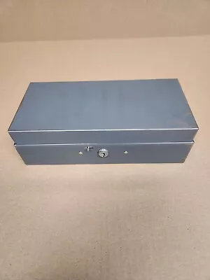 Vintage Cash Drawer - Cash Box ASCO Steel Master - With 2 Keys - See Description • $17.97