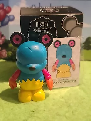 DISNEY Vinylmation 3  Park Set 5 Urban With Box And Card Pink Blue Yellow Gears • $4.99