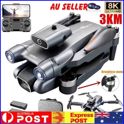 $55.19 • Buy Drone X Pro WIFI FPV 4K HD Camera 3 Batteries Foldable Selfie RC Quadcopter