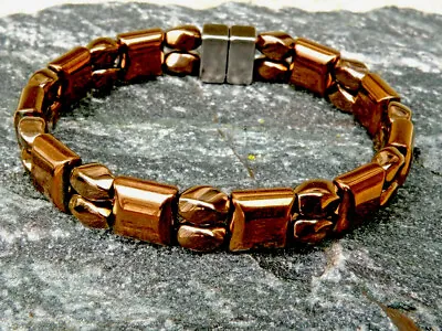 Copper Magnetic Therapy Hematite Bracelet Anklet Necklace Mens Womens Powerful + • $44.99