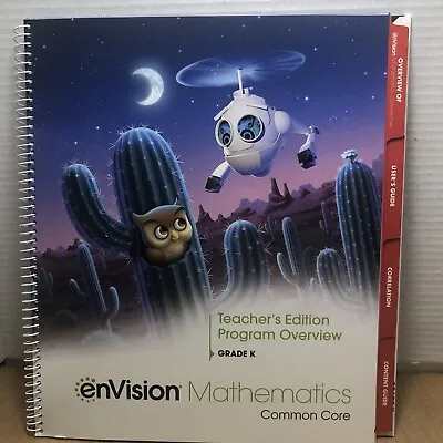 EnVision Mathematics Common Core Grade K Teacher's Edition Program Overview • $9.25