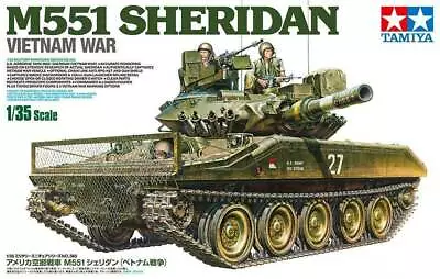  Tamiya 1:35 SCALE US AIRBORNE TANK M551 SHERIDAN KIT #35365~NEW In BOX • $49.99