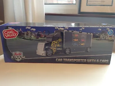 Car Transporter With Carry Handle 6 Cars Included - Chad Valley  BNIB • £12.50