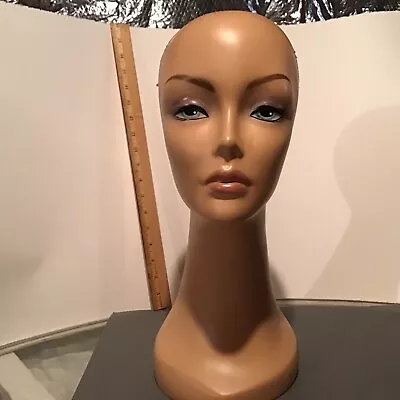 Vintage  Mannequin Head Art Deco Look  Great Eyesv Base • $20