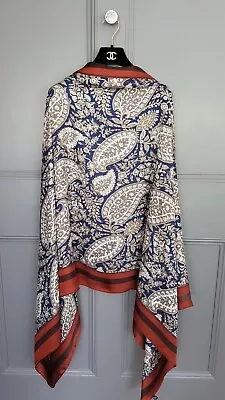 Womans Scarf  Arty Paisley Leaf Design Print Ladies Long Neck Large Shawl Scarf • £37.90