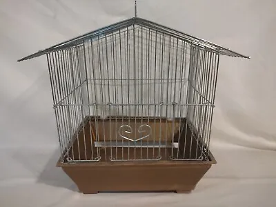 Vintage 70s-80s HOEI Metal Bird Cage No Feeders Or Perch Made In Japan • $21.95