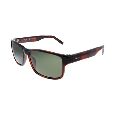 Salvatore Ferragamo SF 960S 214 Tortoise Plastic Sunglasses Brown Lens • $74.12