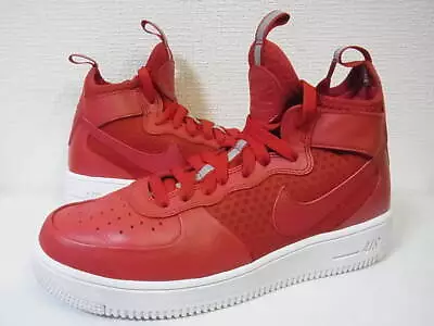 2016 Nike Air Force 1 Ultraforce Mid Gym Red White 864014-600 Without Box Us7.5 • $226.02