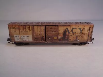N Scale Micro-Trains Line 50' Box Car Norfolk Southern ACY #517835-Weathered • $23