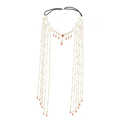 £6.50 • Buy Boho Head Chain With Drop Pendant Wedding Headpiece Vintage Jewelry Headband