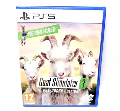 GOAT Simulator 3 PS5 Playstation 5 EXCELLENT Condition BE THE GOAT • $70.06