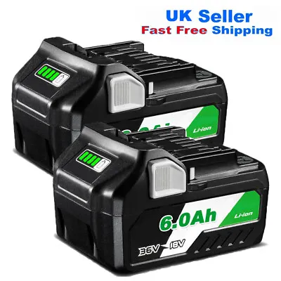 6.0Ah For HIKOKI Metabo BSL36A18 MultiVolt Li-Ion Battery 36V 18v 3.0Ah BSL36B18 • £234.98