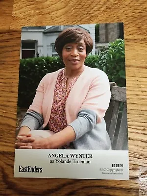 Angela Wynter (EASTENDERS) UNSIGNED CAST CARD • £10