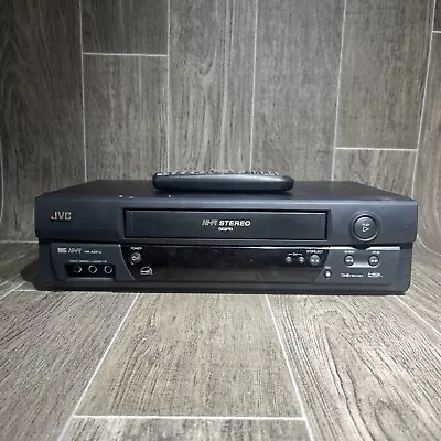 JVC HR-A591U VHS VCR Combo Video Cassette Player Recorder W Remote Tested • $57.49