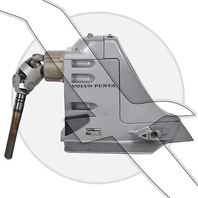 Volvo Penta SX-M DP-SM Upper Unit Sterndrive Outdrive 3857010 21-26 Ratio • $5495.99