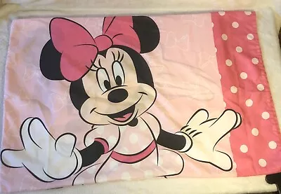 Disney Junior Minnie Mouse Pillow Case Toddler Bed Set Replacement Pillow Case • £6.08